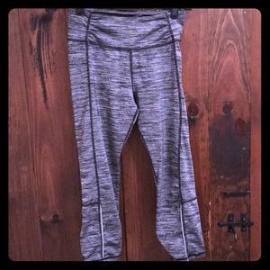 Gray and Black Yoga Fitness Capri by Kyodan